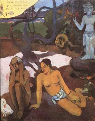 Paul Gauguin Where are we going (mk07)